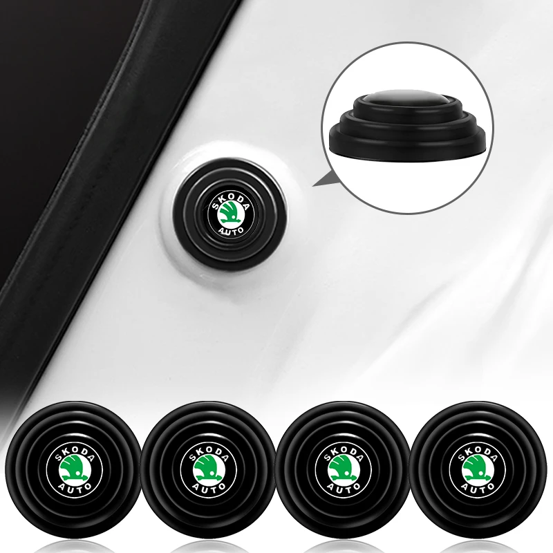 

Противоударная Накладка для автомобильной двери, 4 шт., аксессуары для Skoda Octavia Fabia Karoq Octavia Mk2 Mk3 Kamiq Scala Kodiaq