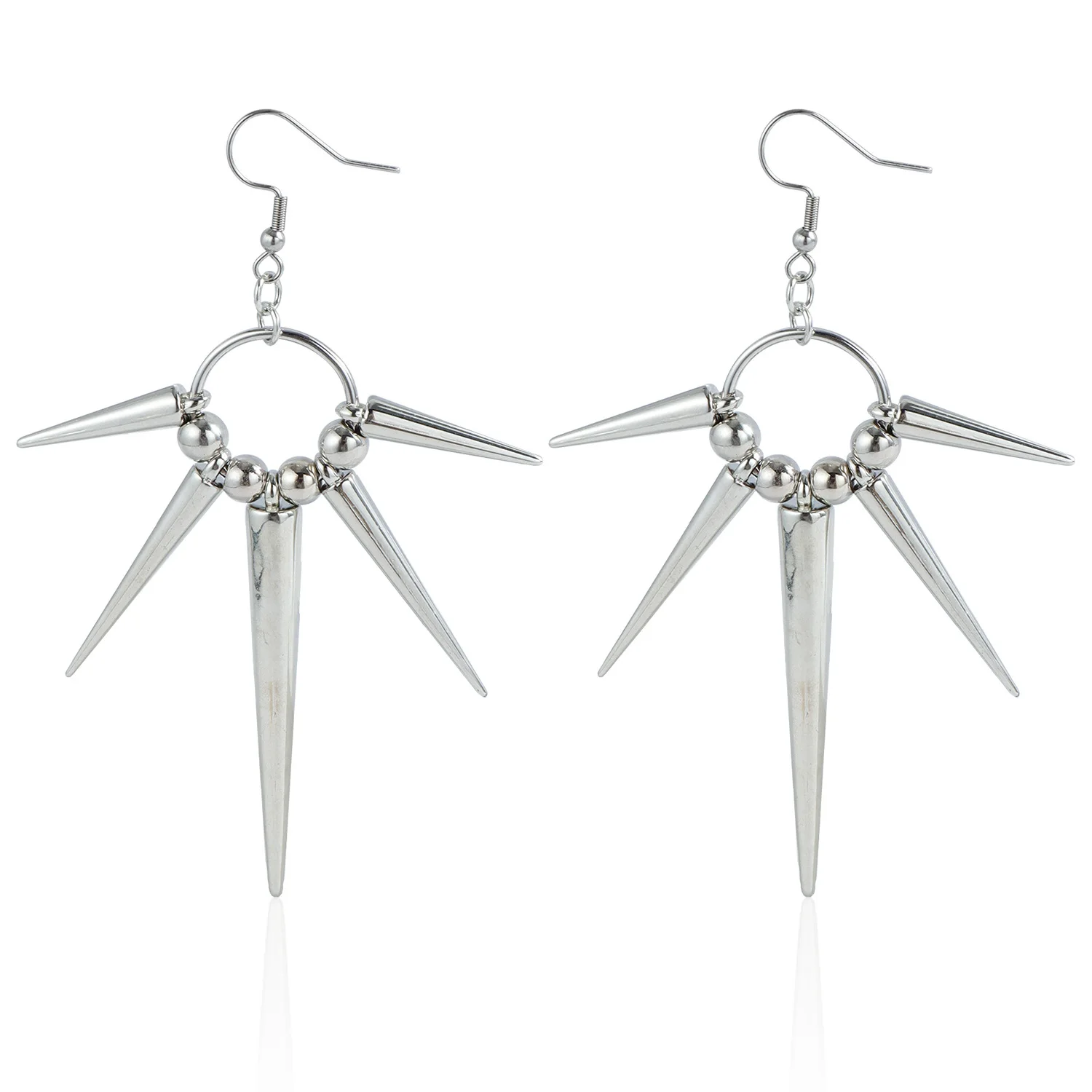 Новые модные серьги евро-американские в стиле панк индивидуальные хип-хоп с