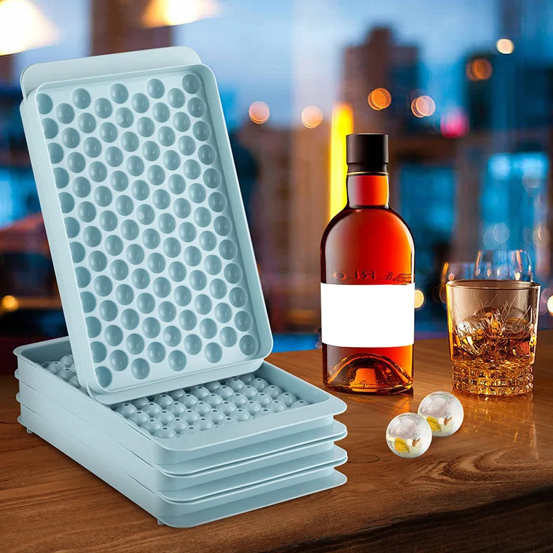 

Mini Ice Cube Trays Silicone Ice Ball Maker Mold Small Crushed Ice Tray For Cooling Drinks Beer Whiskey Juice Tools Bpa Free