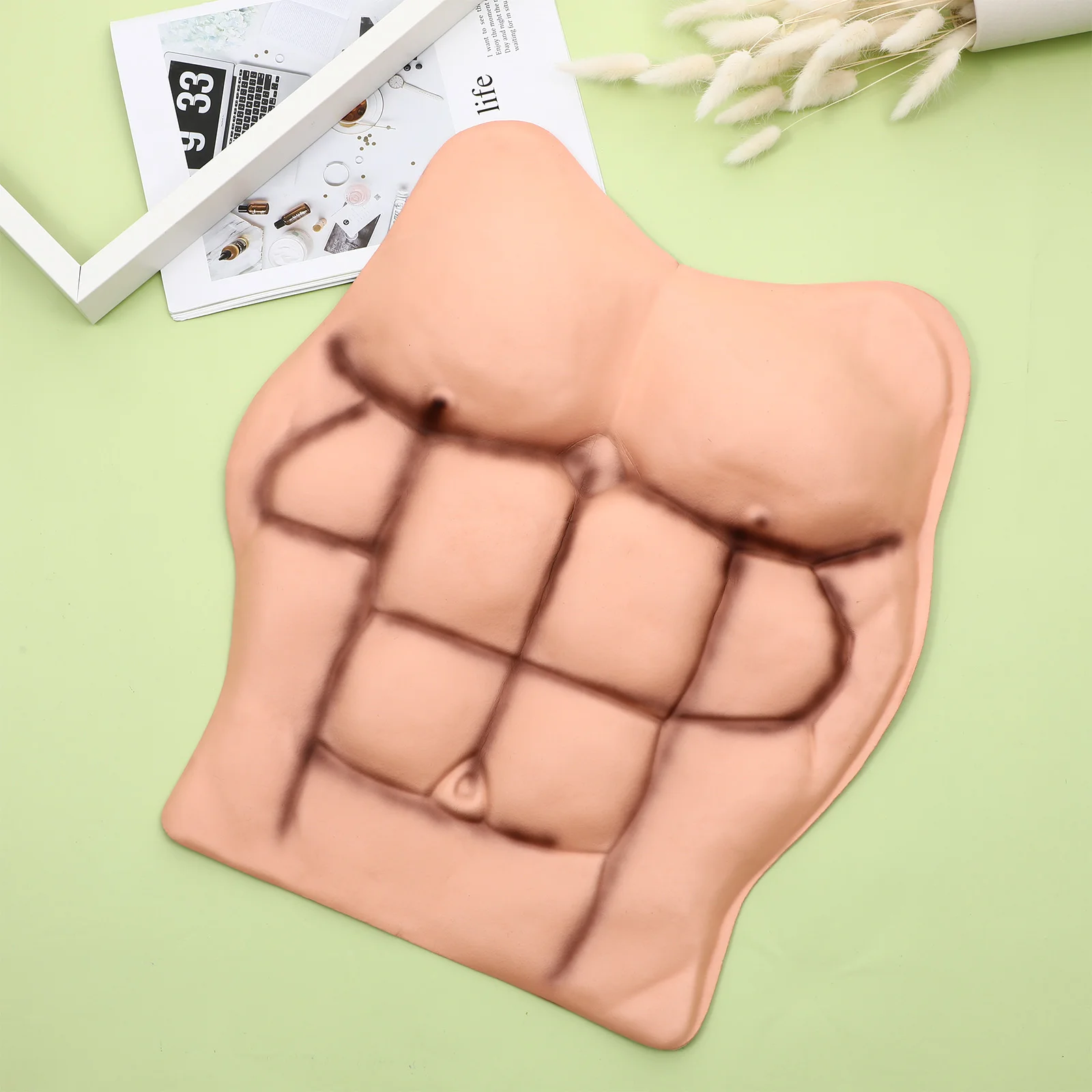 Мужской маскарадный костюм для косплея на груди искусственная фотография