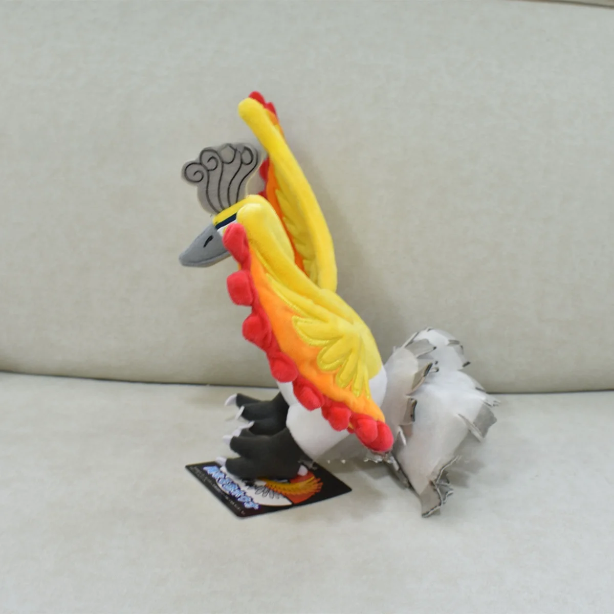 Плюшевая плюшевая кукла в стиле Ho-Oh с изображением покемона