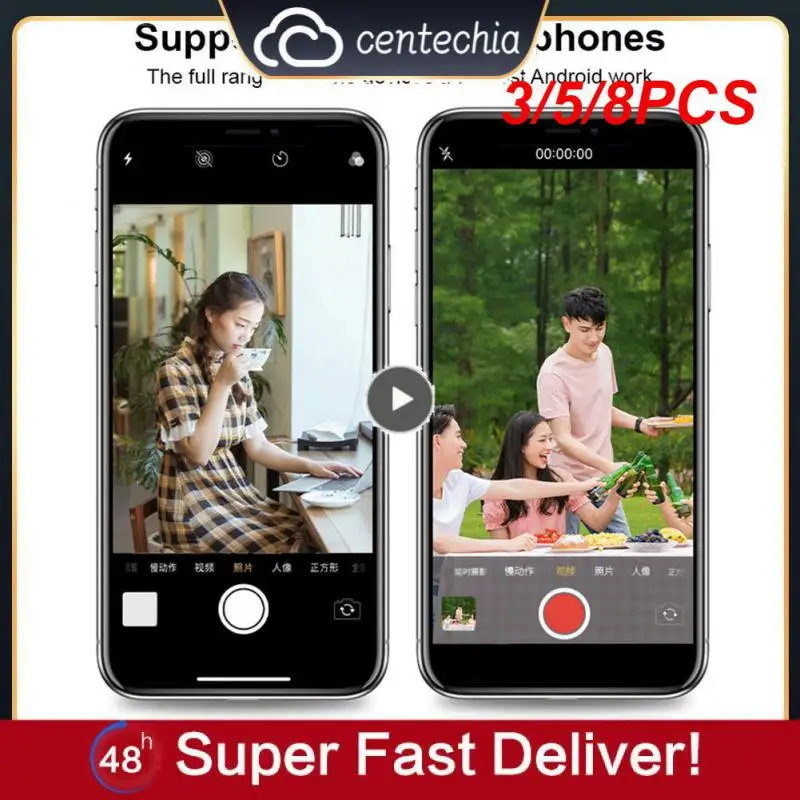 

3/5/8PCS Selfie Timer 59x33x11mm Selfie Remote Control Remote Control Universal Selfie Small Size Shooting Accessories