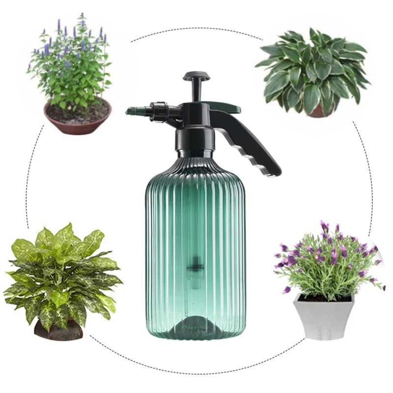 

Flower Watering Pot With Column Pattern Air Pressure Spray Nozzle Two Modes Accessory Spray Bottle Sprayer Planting Supplies