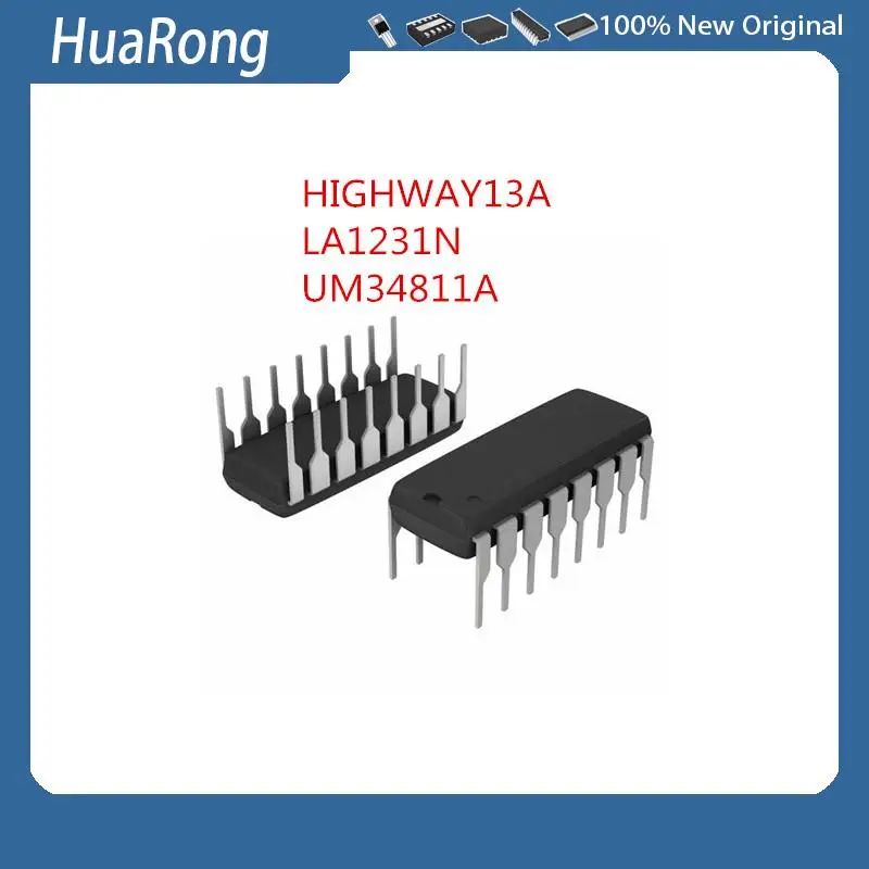5 шт./партия HIGHWAY13A LA1231N UM34811A DIP-16