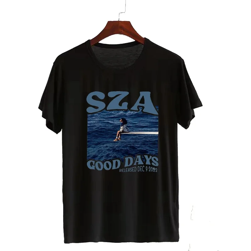 Футболка с принтом графики хорошие дни для мужчин и женщин уличная одежда в стиле