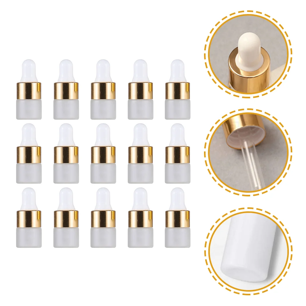 

25pcs Empty Dropper Glass Bottles Essential Oil Glass Dropper Bottle for Liquid