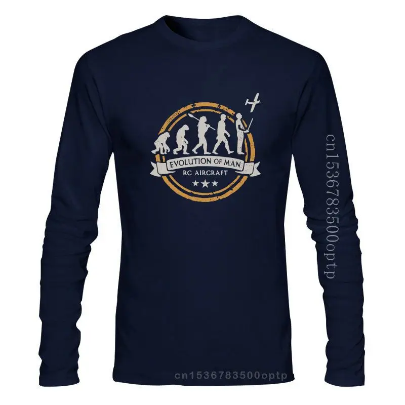 

FASHION RC Aircraft Evolution Of Man Airplane Funny T-Shirt Gift