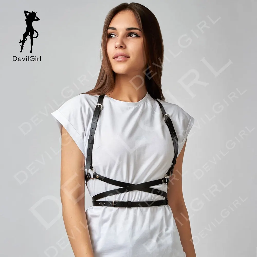 

Женский кожаный ремень, эротическое бондажное белье, регулируемый ремень