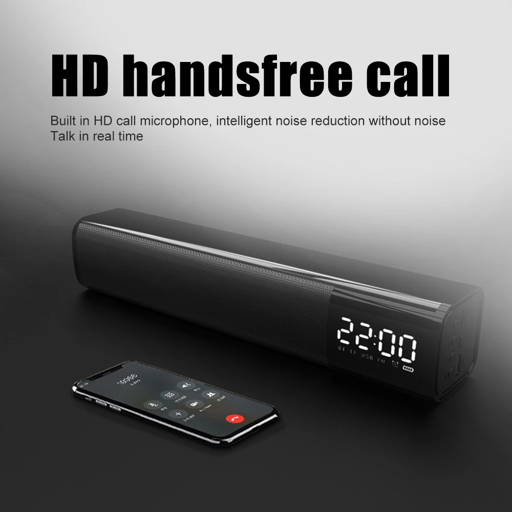 

Портативная Bluetooth-Колонка FOSITAN, 10 Вт, поддержка FM, TFCard, бас-бокса