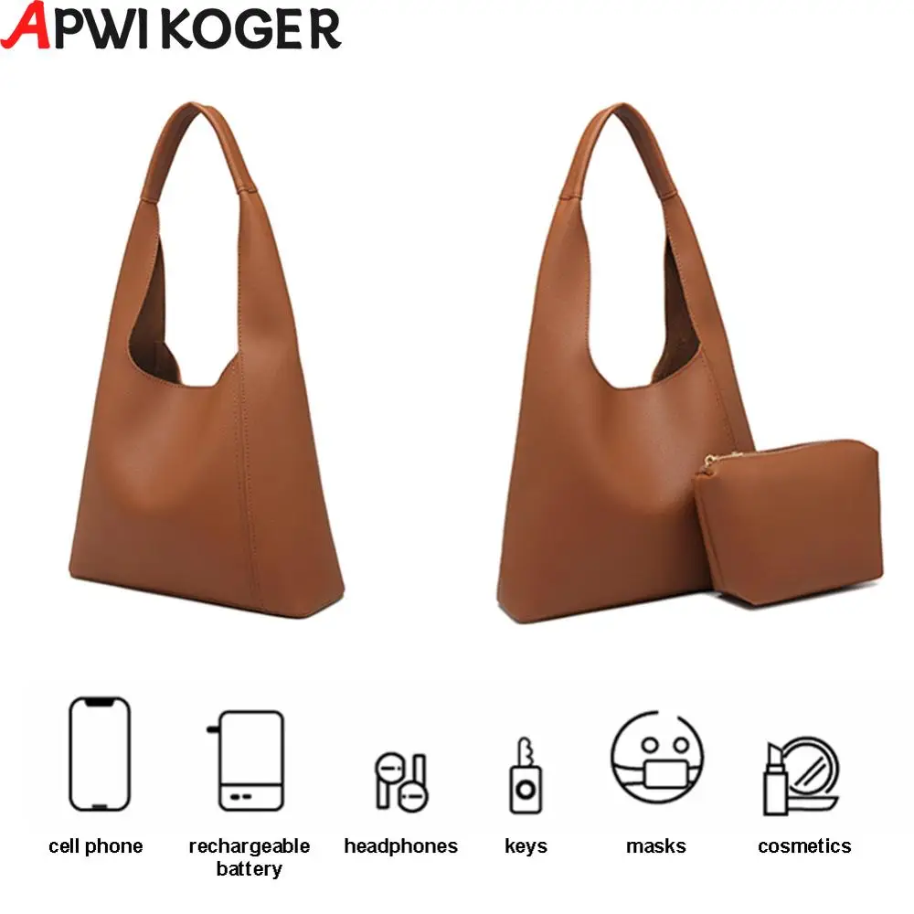 Сумка-хобо с напуском для женщин сумка магнитной застежкой и верхней ручкой