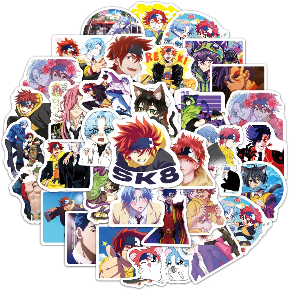 

10/30/50PCS Riman Sk8 Unlimited Skateboard Graffiti Waterproof Stickers Creative Trend Personality Decals Helmet GuitarWholesale