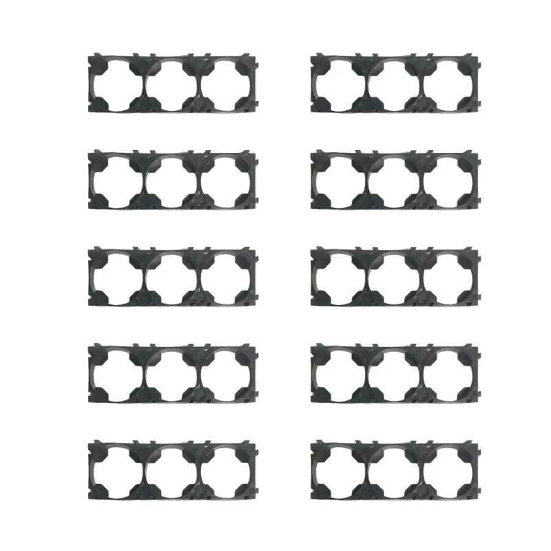 10 шт. удобный держатель для литиевых батарей 26650 полка штабелирования