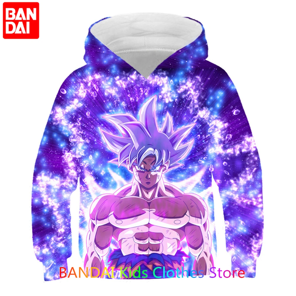 

2023 year Children Dragon Ball Anime Sweatshirts Boy Long Sleeve Boy Top Kid Spring Fall Clothes 4-14 age Men Women hoodie