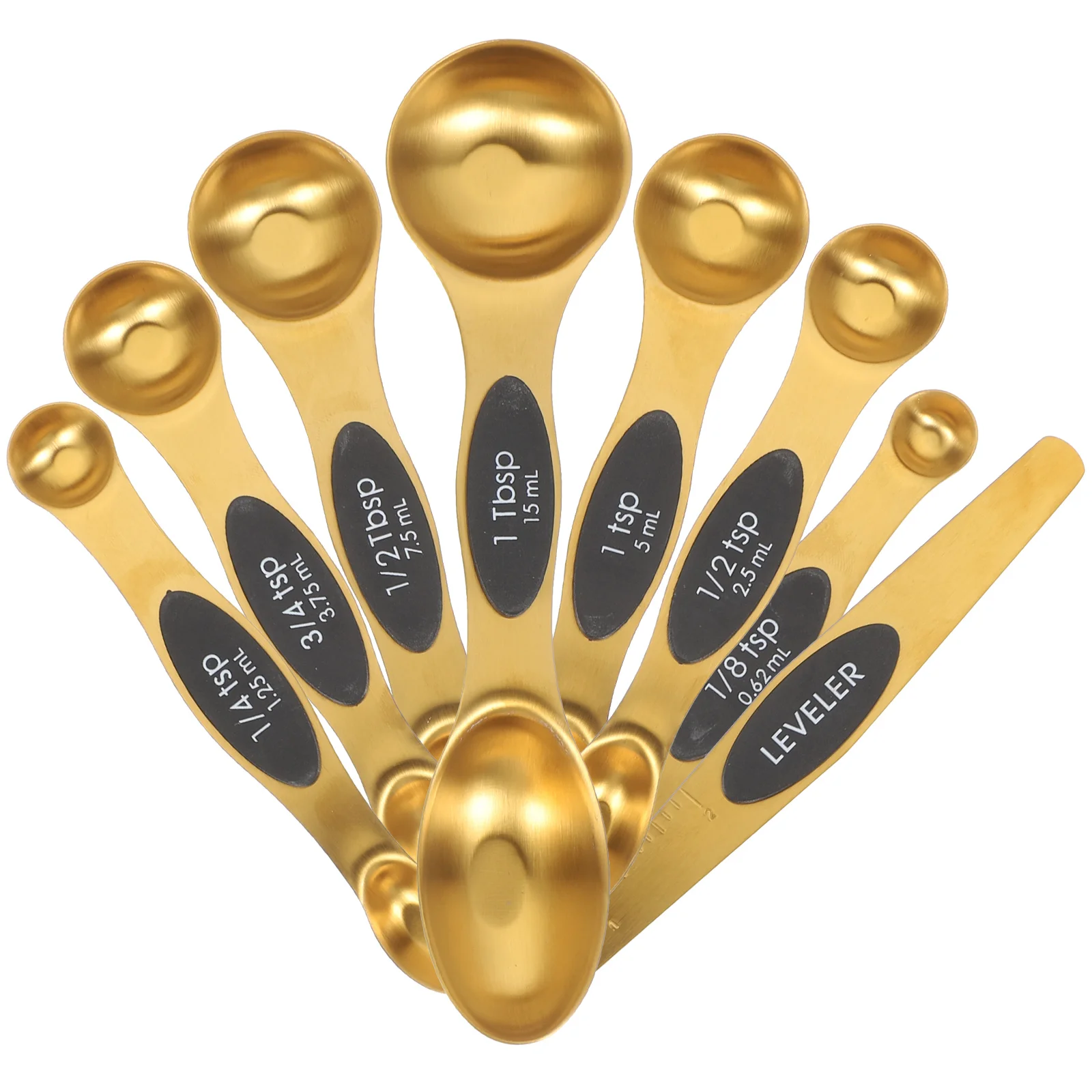 Магнитная мерная ложка чашки из нержавеющей стали двуглавый совок кофе со шкалой