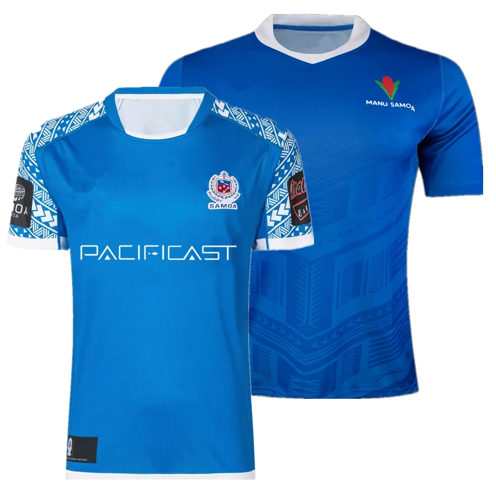 

New style SAMOA RUGBY JERSEY t-shirt 2022 2023 samoa home test rugby shirt jerseys
