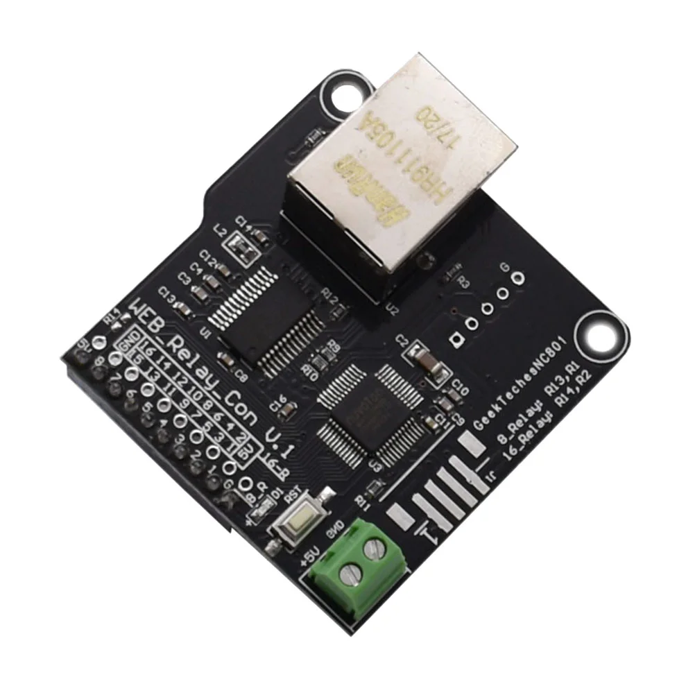 

RJ45 Port LAN WAN Ethernet Control Module Board 8 Channels Relay Integrated