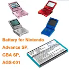 Cameron Sino батарея 900 мА  ч AGS-003, SAM-SPRBP для Nintendo Advance SP, GBA SP