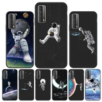 honor 10i case astronaut phone case for huawei honor 20 pro case fundas honor 10 10x lite 30s 8s 30 pro p smart 2019 back cover