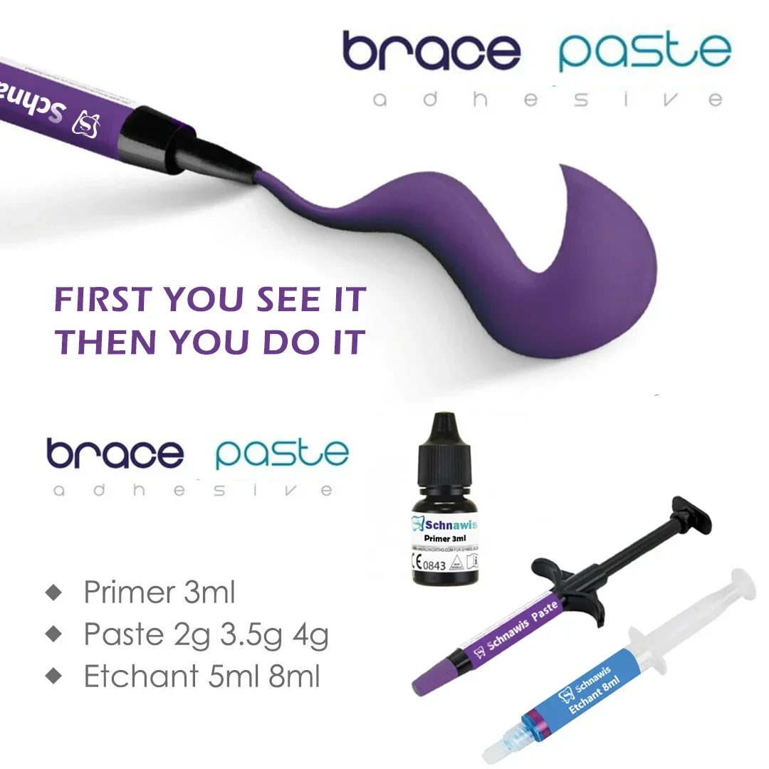 Стоматологический ортодонтический легкий клей невидимый склеиваемый для