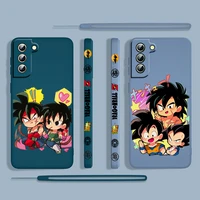 dragon ball cool anime for samsung galaxy s22 s21 s20 s10 note 20 10 ultra plus pro fe lite liquid left rope phone case fundas