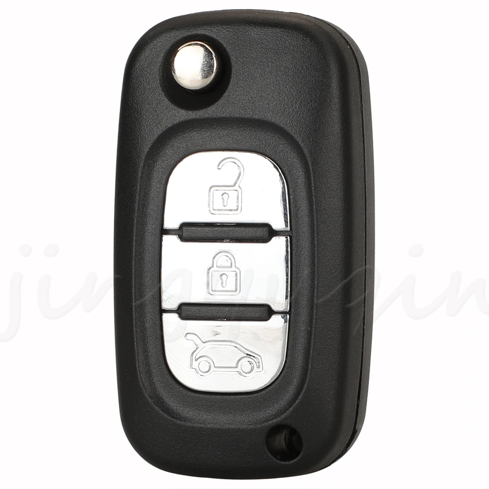 

Jingyuqin складной корпус дистанционного ключа для Renault Fluence Clio Megane Kangoo Modus Lada Granta Kalina Priora Vesta XRAY без логотипа