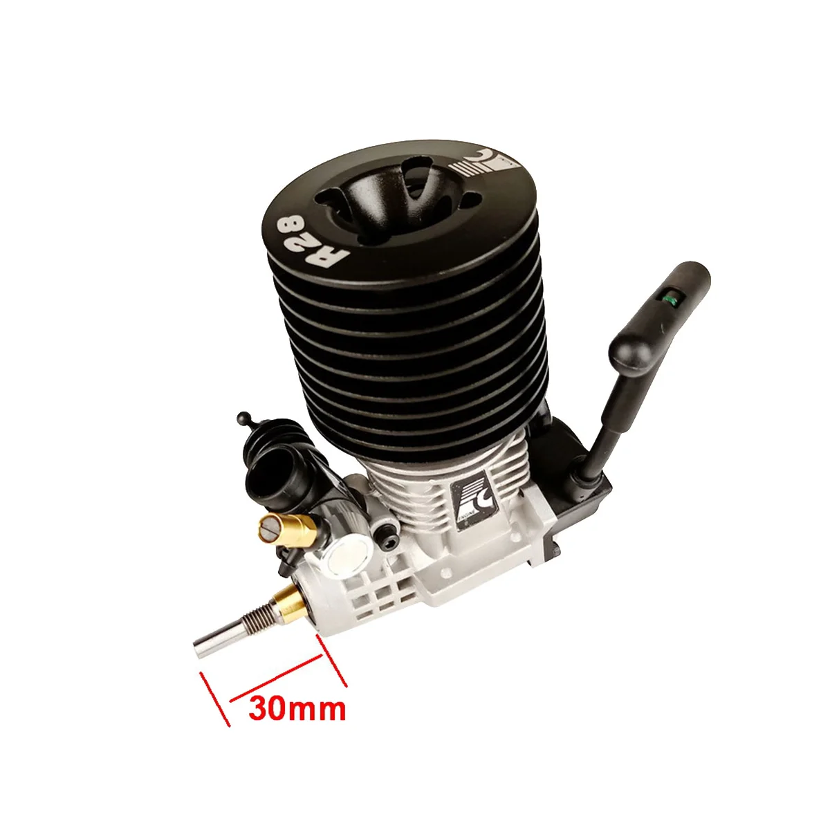 Метаноловый нитродвигатель автомобиля для радиоуправляемого 1/8 Truggy 28 двигатель 4