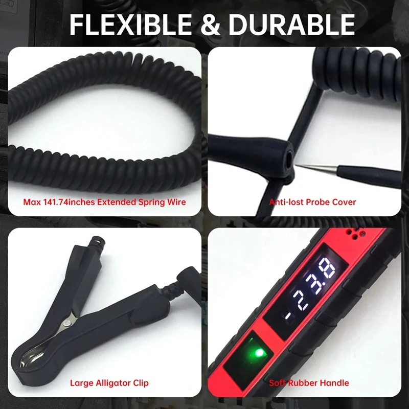 Устройство для проверки мощности автомобиля тестер напряжения 4-75 В постоянного