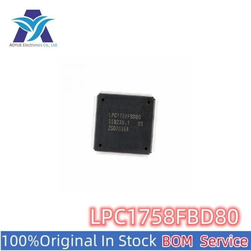 

New Original Stock IC Electronic Components LPC1758FBD80 IC MCU One Stop BOM Service