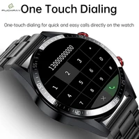 new 454454 screen smart watch men always display the time bluetooth call local music men smartwatch for huawei xiaomi box