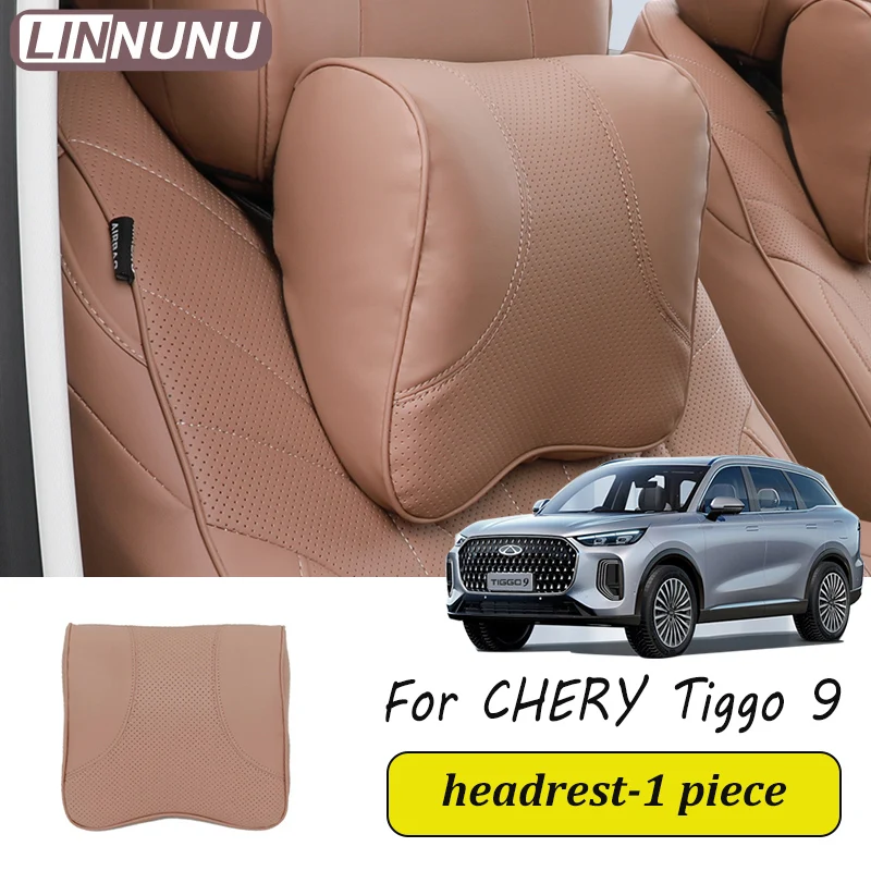 

Подушка для шеи и поясницы LINNUNU для Chery Tiggo 9 2025: подушка-подголовник, опора для головы, подушка для поясницы, подушка из пены с эффектом памяти, аксессуары для салона автомобиля