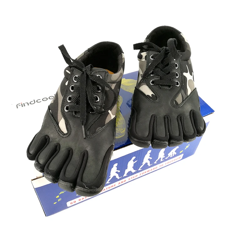 

Five-finger shoes running shoes outdoor leather five-toed shoes toe correction shoes toe shoes toe shoes 5-finger finger shoes