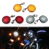 motorcycle turn signal len bullet light led lamp for harley touring electra glide sportster xl8831200 x4872 dyna
