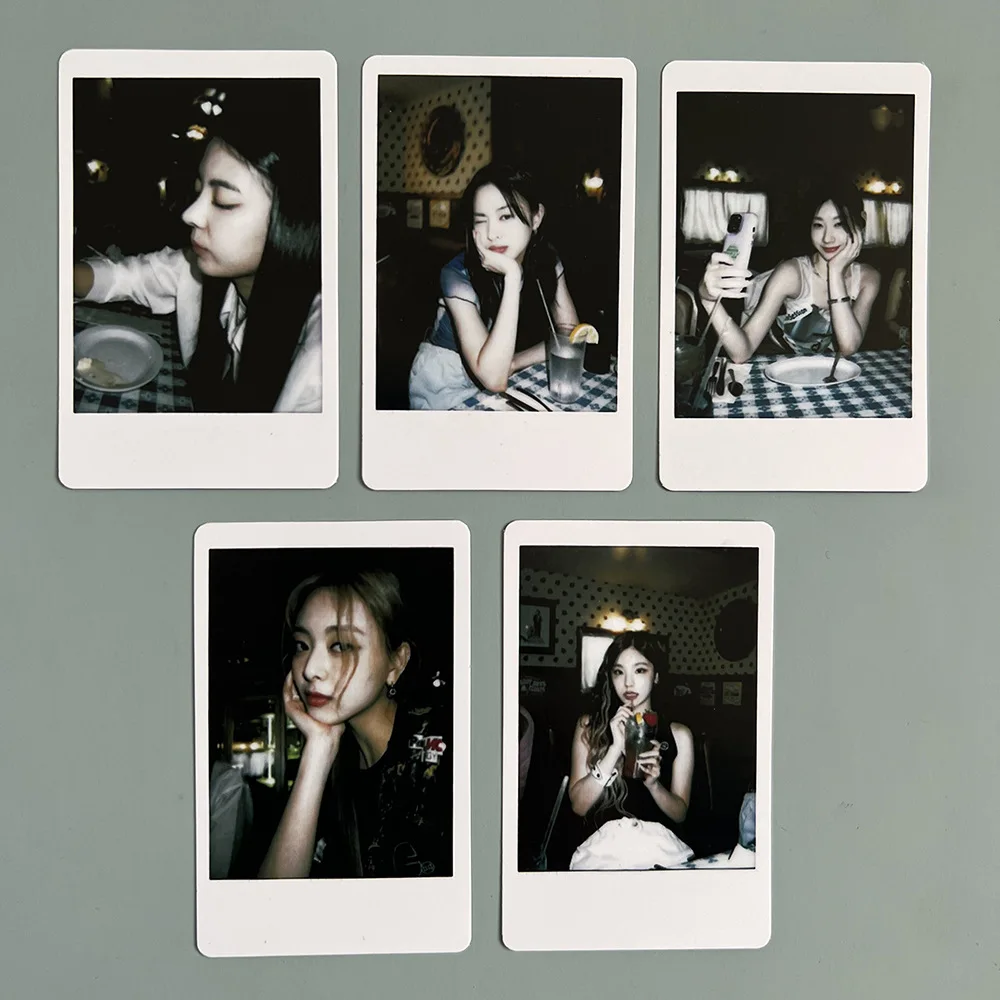 

5 шт./компл. Lomo карта Kpop ITZY новый альбом фотопечать открытки постер картина Поклонники подарки коллекция оптовая продажа
