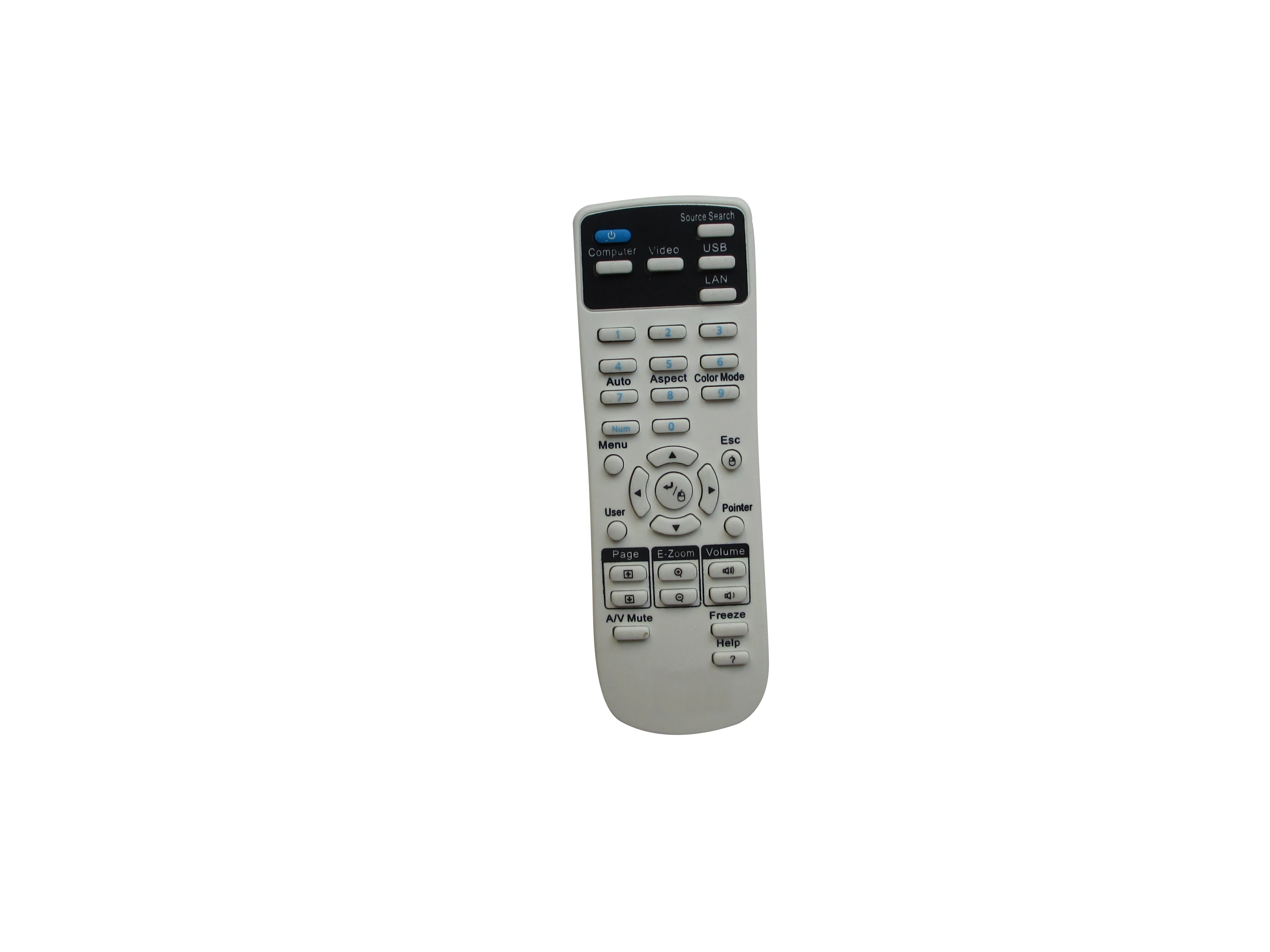 

Remote Control For Epson EX5200 EX7200 EX2200 156606400 215572100 162636600 EB-945 965 S17 S18 SXW03 SXW18 W18 3LCD Projector