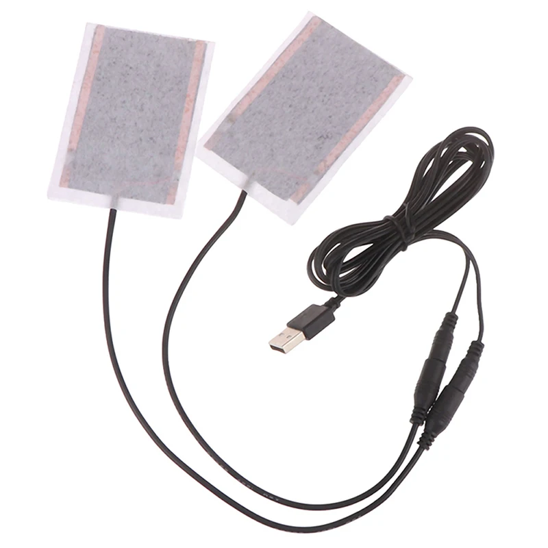 

1Set Portable DIY USB Heating Heater Winter Warmer Plate for Pad Shoes Gloves