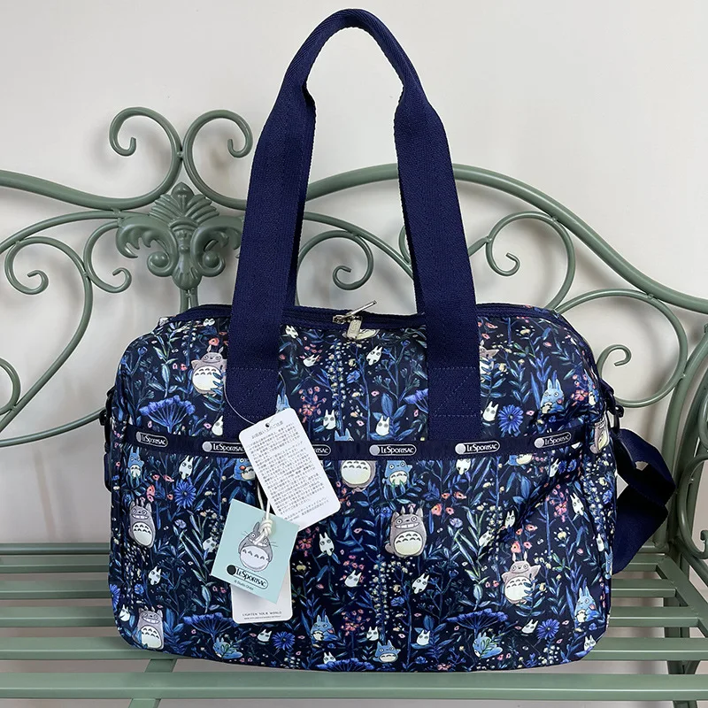 Модная легкая сумка-тоут Lesportsac Мультяшные тоторы Hellokts аниме сумки на плечо
