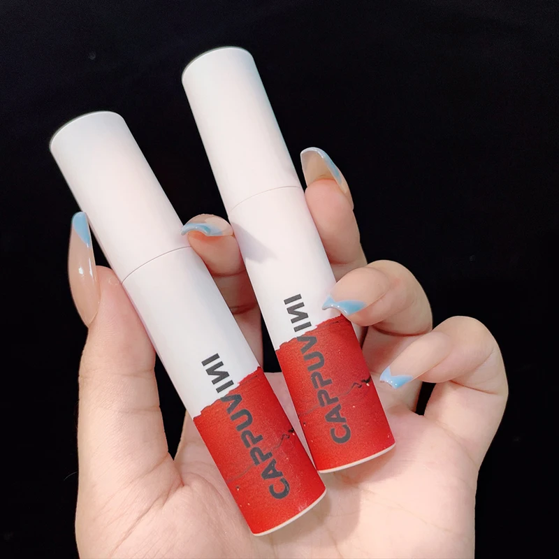

6 Colors Velvet Matte Lipstick Light Soft Lipgloss Moisturizing Lip Tint Mud Waterproof Peach Berry Lip Gloss Lips Makeup