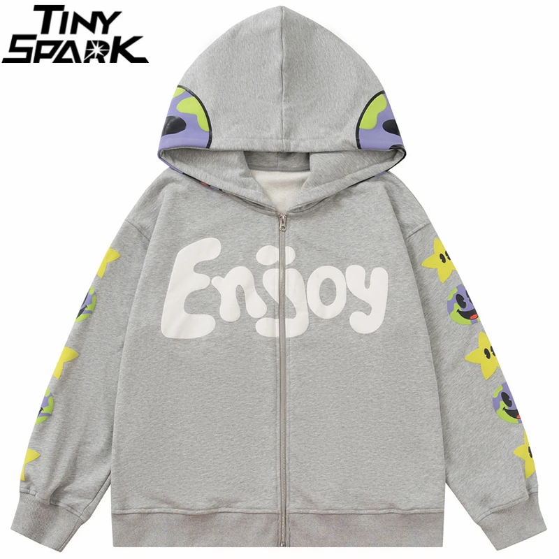 

Мужская Осенняя хлопковая куртка на молнии со звездами