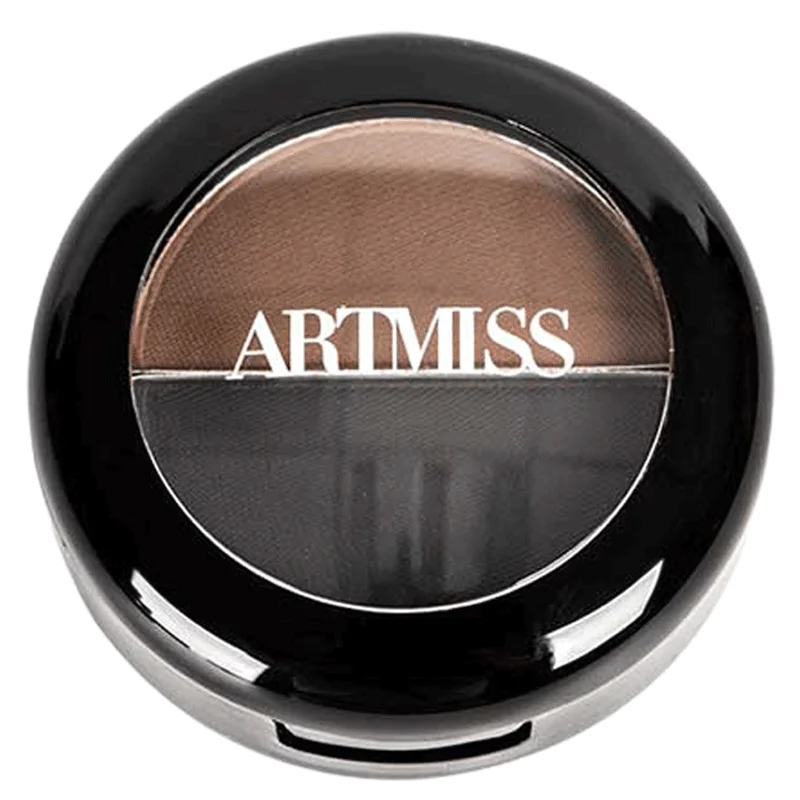 Двухцветная пудра для бровей HXL натуральное украшение гладкий трехмерный нежный