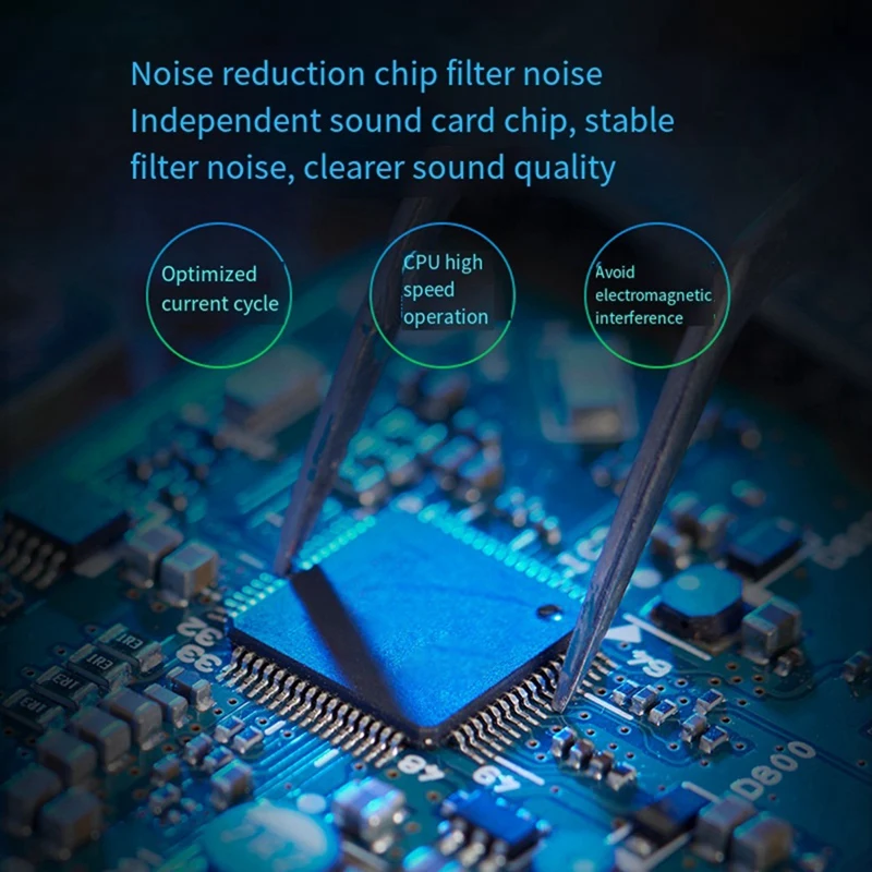 Новая внешняя USB звуковая карта 3-в-1 аудиоразъем кабель-адаптер 3 5 мм HIFI звук для