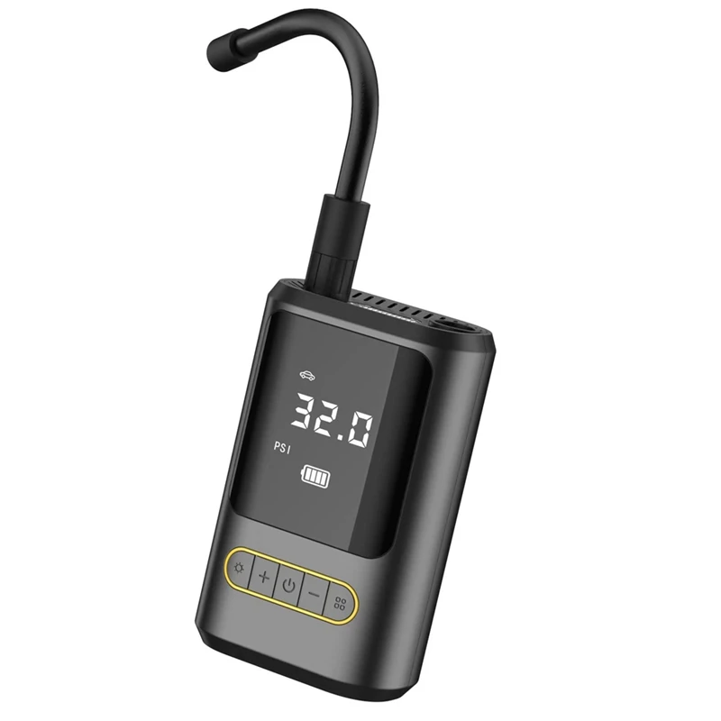 Bicycle Air Injector LED Portable Wireless Car Compressor For Bikes Motorcycles Balls Smart Home