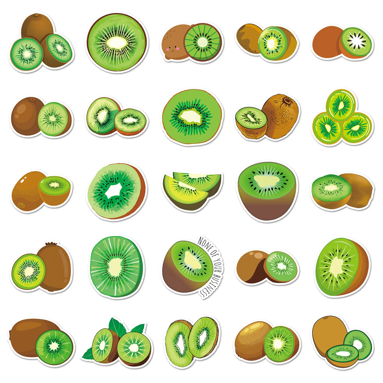 50 шт. водонепроницаемые наклейки для ноутбука