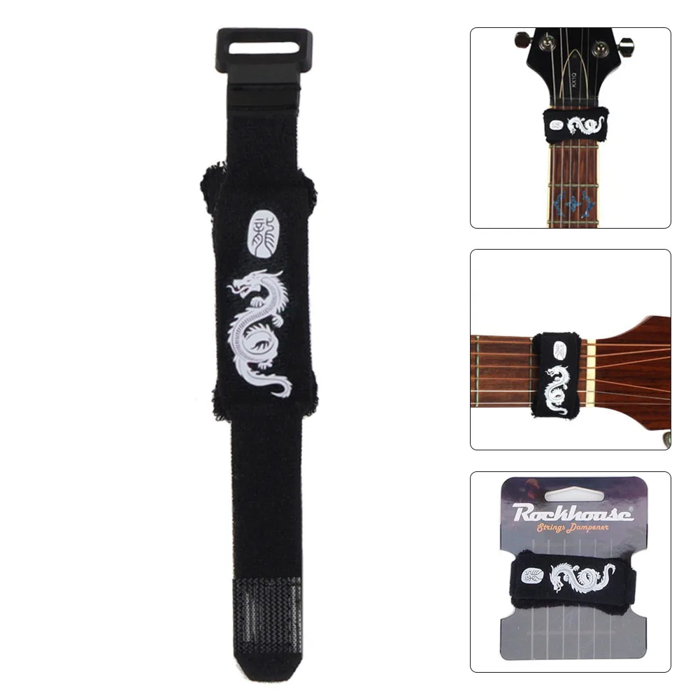 

1pc 18cm Guitar Wrap Fretboard Muting Fret Mute Dampeners String Wraps Acoustic Electric Guitar Bass Stringed Instrument Parts