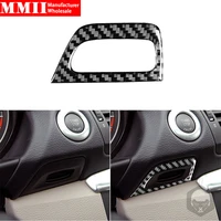 carbon fiber stickers for bmw 1 series e81 e82 e87 e88 2008 2013 panel keyhole frame trim car styling decoration accessories