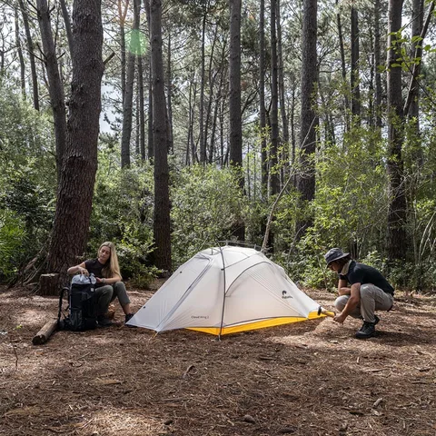 Палатка Naturehike Cloud UP-Wing 2 Man 10D силиконовая Ультралегкая, водонепроницаемая, для кемпинга