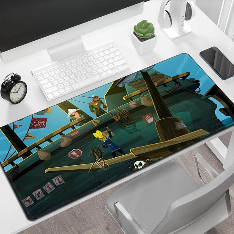 

Computer Mouse Pad Pc Gamer Cabinets Extended Monkey Island Cabinet Anime Mat Keyboard Desk Xxl Carpet Large Games Desks Gaming