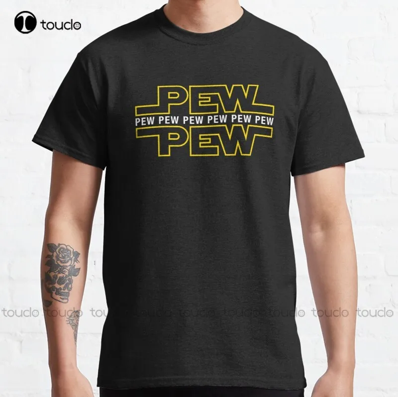 

Новая Классическая хлопковая Футболка Pew