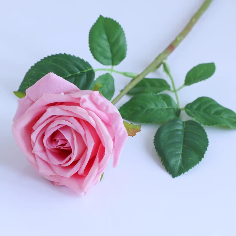 

5 шт., увлажняющие искусственные розы на ощупь