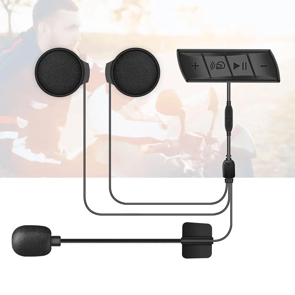 

Bluetooth-гарнитура для мотоцикла, мотоцикла, велосипеда
