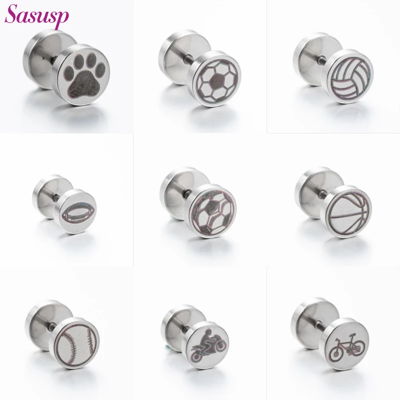 

Женские серьги-Клипсы из нержавеющей стали